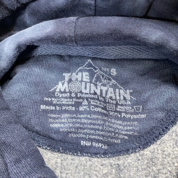 The Mountain 2009 Sasquatch Bigfoot Tie Dye Hooded Sweatshirt Size Small - Picture 3 of 4